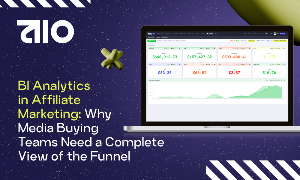 BI Analytics in Affiliate Marketing: Why Media Buying Teams Need a Complete View of the Funnel